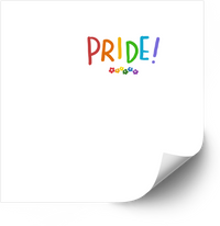 Thumbnail for Pride Rainbow Sticker | Colorful Cute LGBTQ Celebration Vinyl Decal